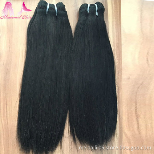 10a grade peruvian cuticle aligned hair virgin remy straight human hair weft